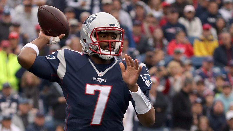 New England Patriots quarterback Jacoby Brissett (Photo: Jim Rogash/Getty Images)
